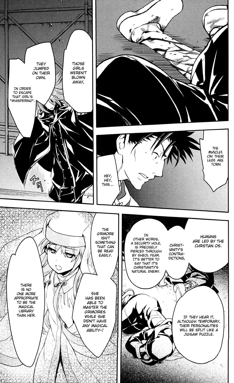 To Aru Majutsu no Kinsho Mokuroku Chapter 54 page 10 - Chapter 54: Sheol Fear