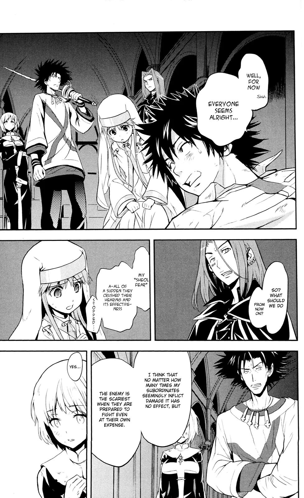 To Aru Majutsu no Kinsho Mokuroku Chapter 54 page 20 - Chapter 54: Sheol Fear