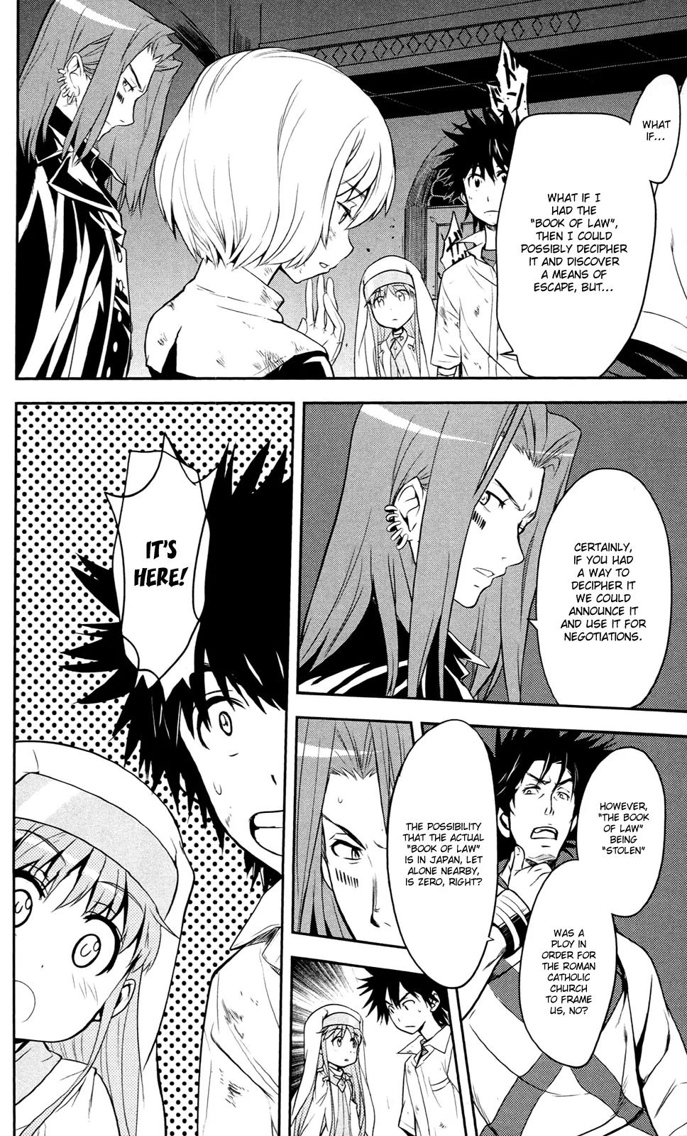 To Aru Majutsu no Kinsho Mokuroku Chapter 54 page 21 - Chapter 54: Sheol Fear