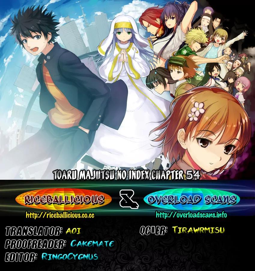 To Aru Majutsu no Kinsho Mokuroku Chapter 54 page 22 - Chapter 54: Sheol Fear