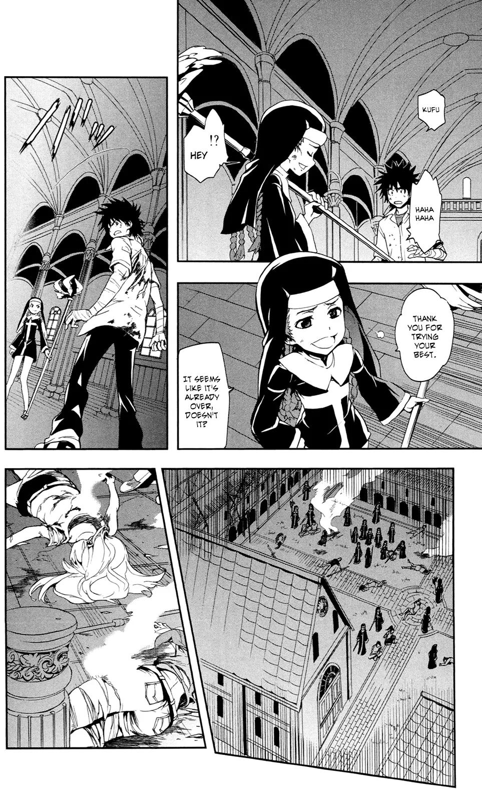 To Aru Majutsu no Kinsho Mokuroku Chapter 56 page 22 - Chapter 56: Multiple Magic Square Configuration