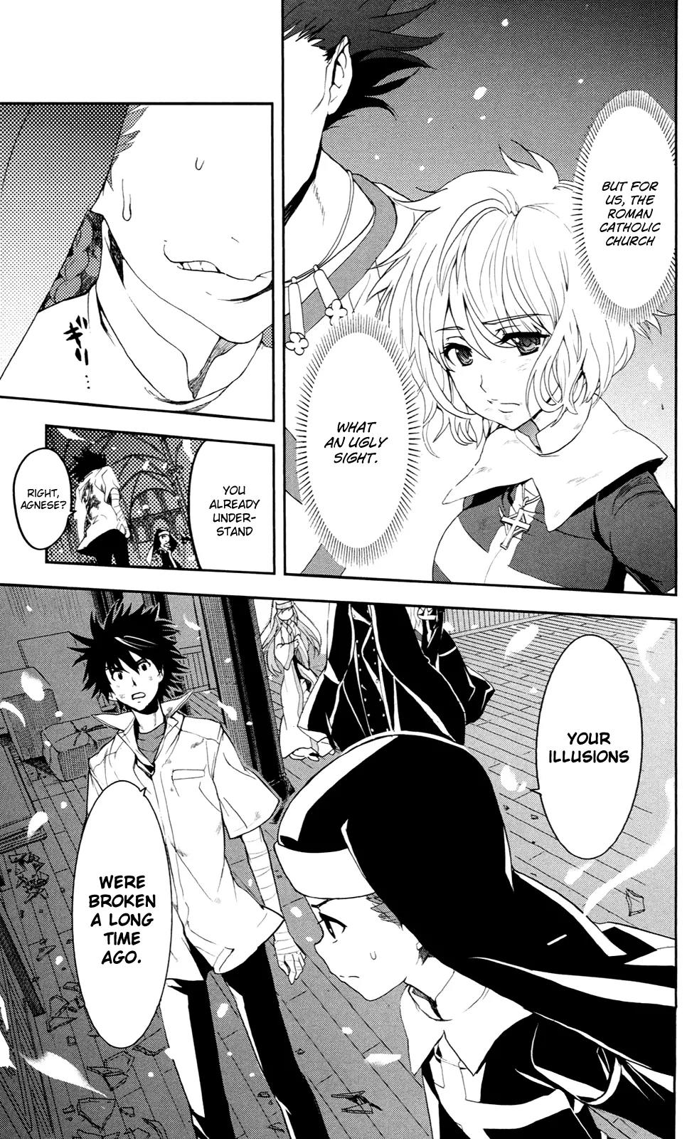 To Aru Majutsu no Kinsho Mokuroku Chapter 56 page 32 - Chapter 56: Multiple Magic Square Configuration