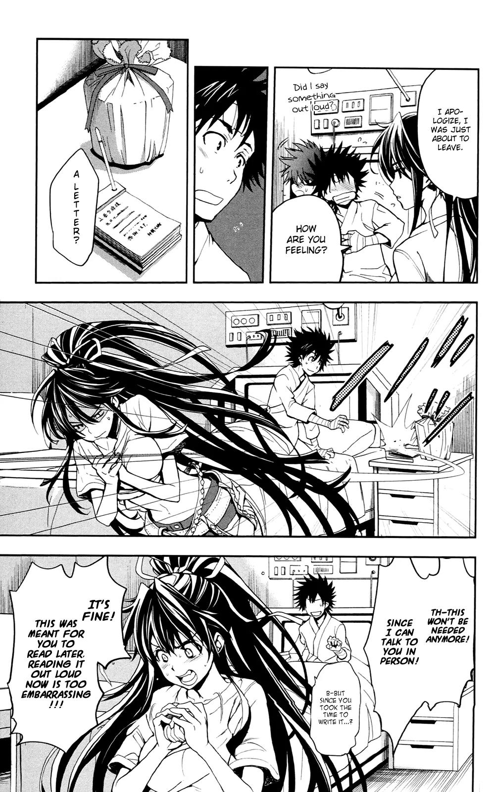 To Aru Majutsu no Kinsho Mokuroku Chapter 57 page 14 - Chapter 57: Closing Report