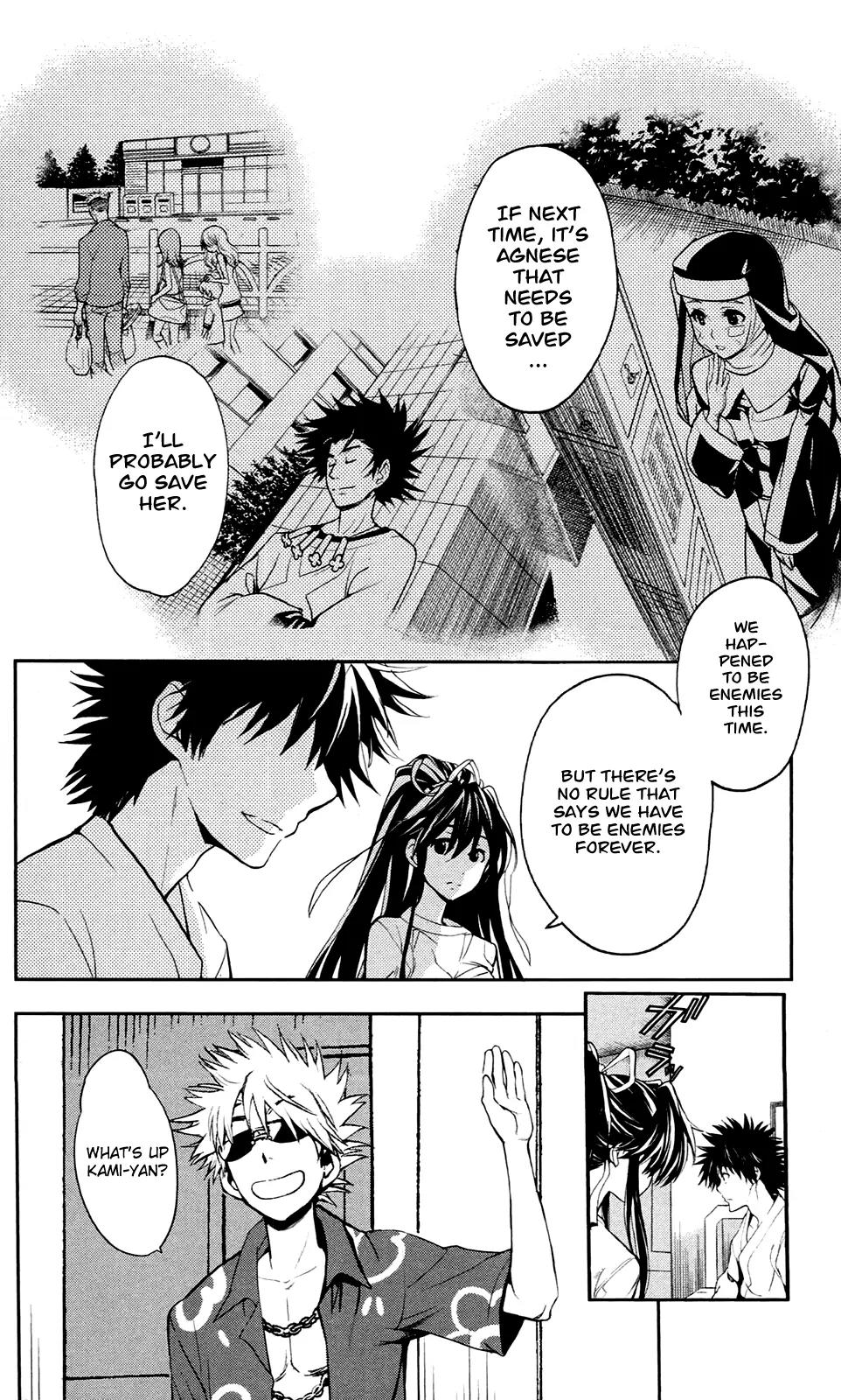 To Aru Majutsu no Kinsho Mokuroku Chapter 57 page 21 - Chapter 57: Closing Report