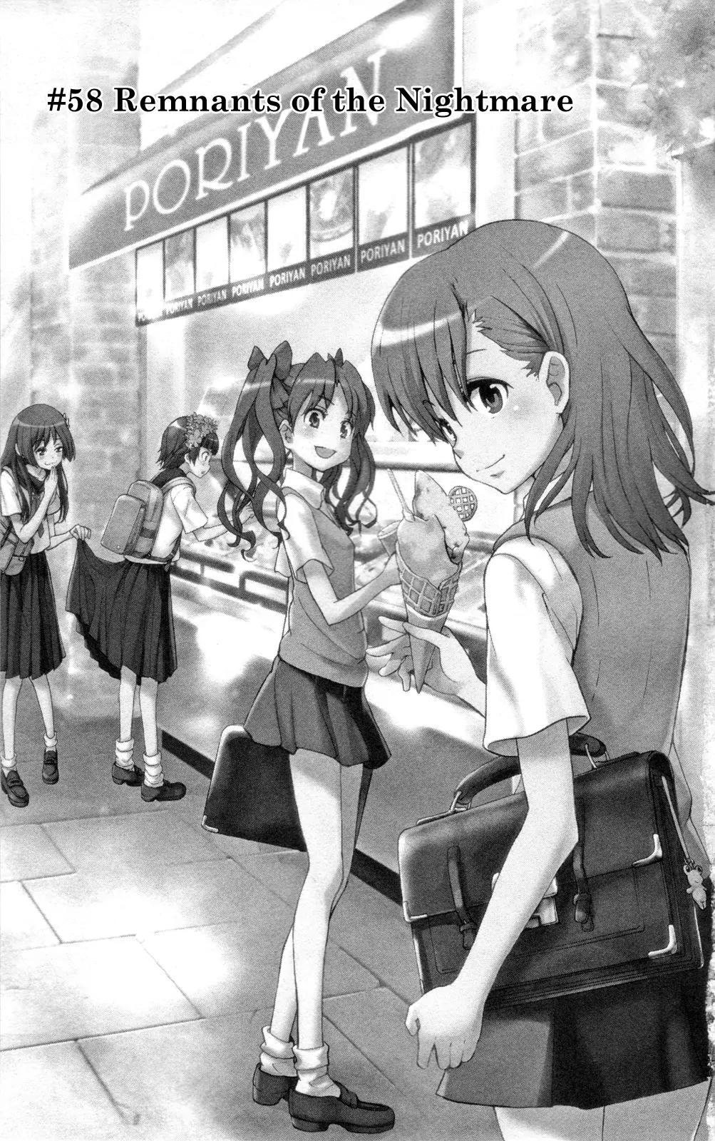 To Aru Majutsu no Kinsho Mokuroku Chapter 58 page 4 - Chapter 58: Remnants of the Nightmare