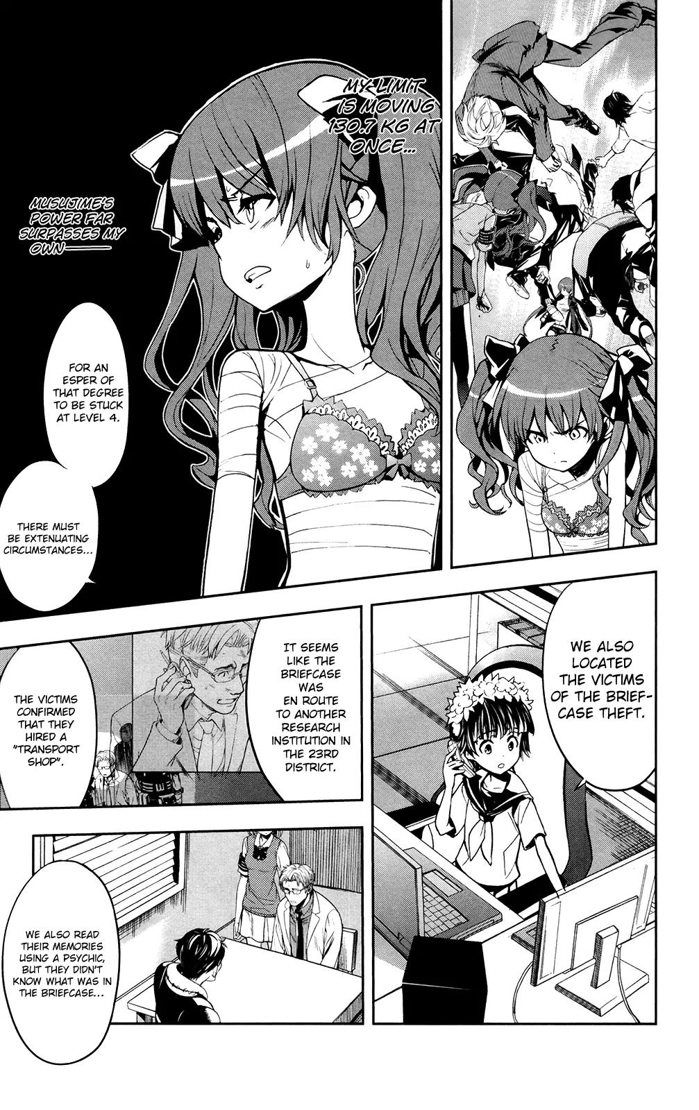 To Aru Majutsu no Kinsho Mokuroku Chapter 61 page 5 - Chapter 61: August 21st