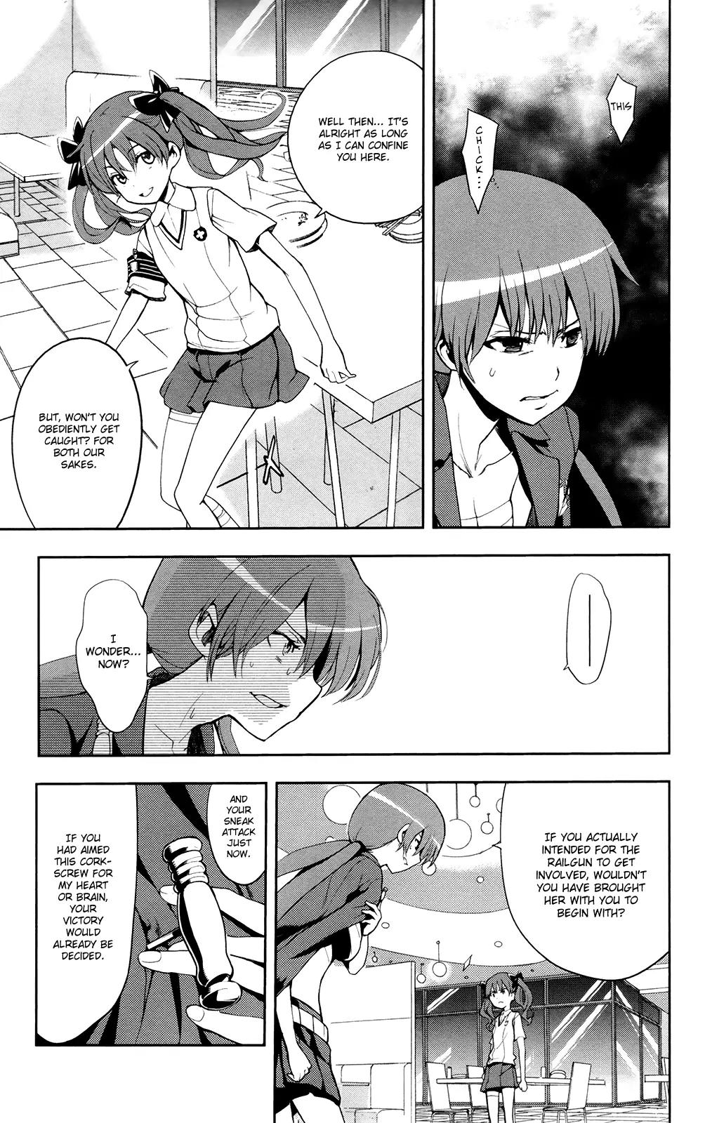 To Aru Majutsu no Kinsho Mokuroku Chapter 62 page 11 - Chapter 62: Teleport VS Move Point