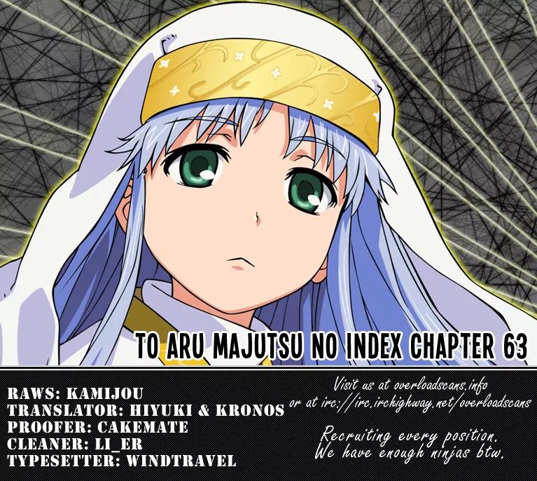 To Aru Majutsu no Kinsho Mokuroku Chapter 63 page 25 - Chapter 63: Personal Reality
