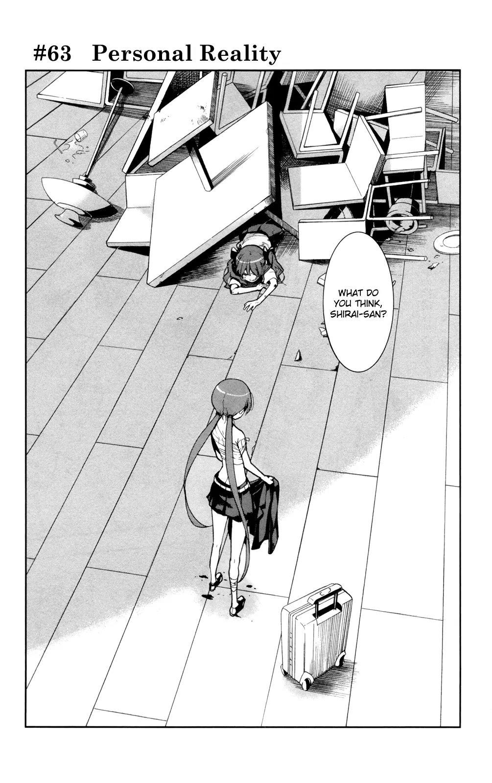 To Aru Majutsu no Kinsho Mokuroku Chapter 63 page 5 - Chapter 63: Personal Reality