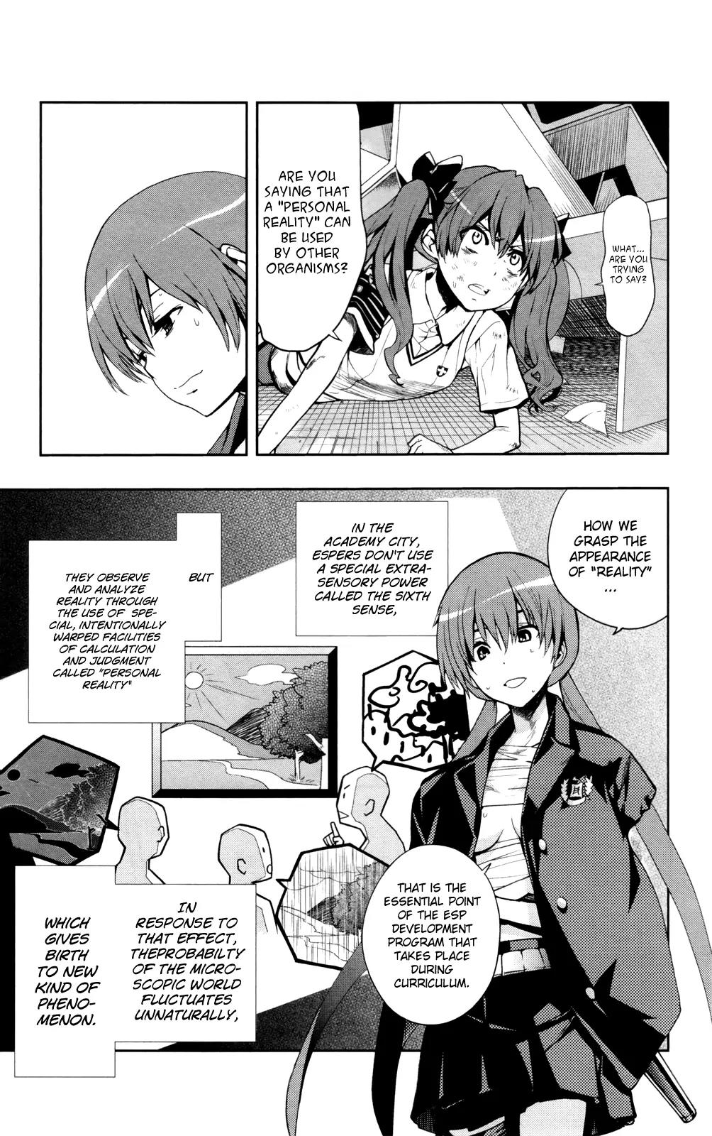 To Aru Majutsu no Kinsho Mokuroku Chapter 63 page 7 - Chapter 63: Personal Reality