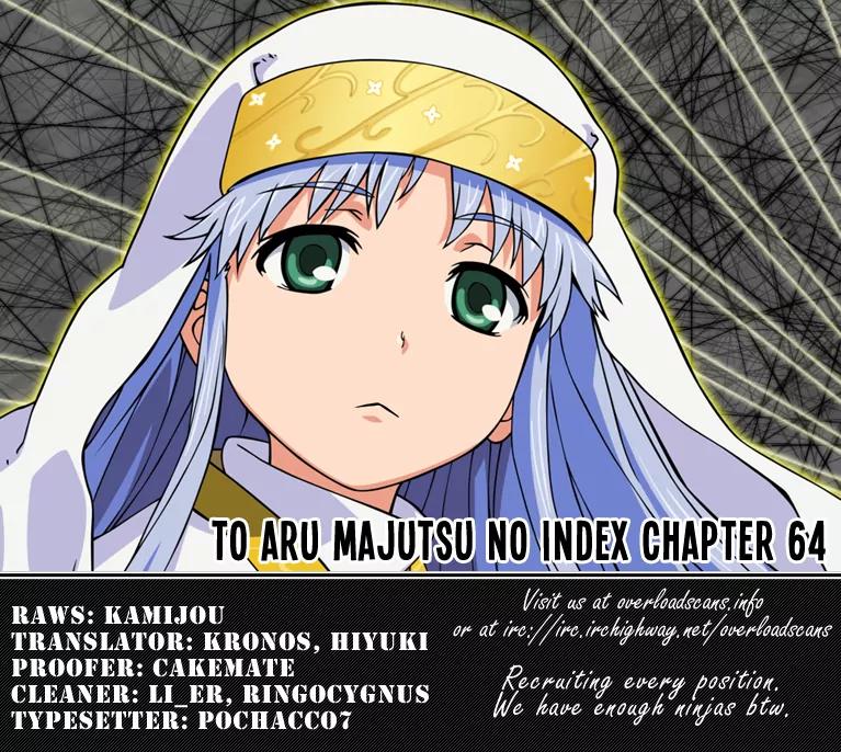 To Aru Majutsu no Kinsho Mokuroku Chapter 64 page 31 - Chapter 64: Promise (Part 1)