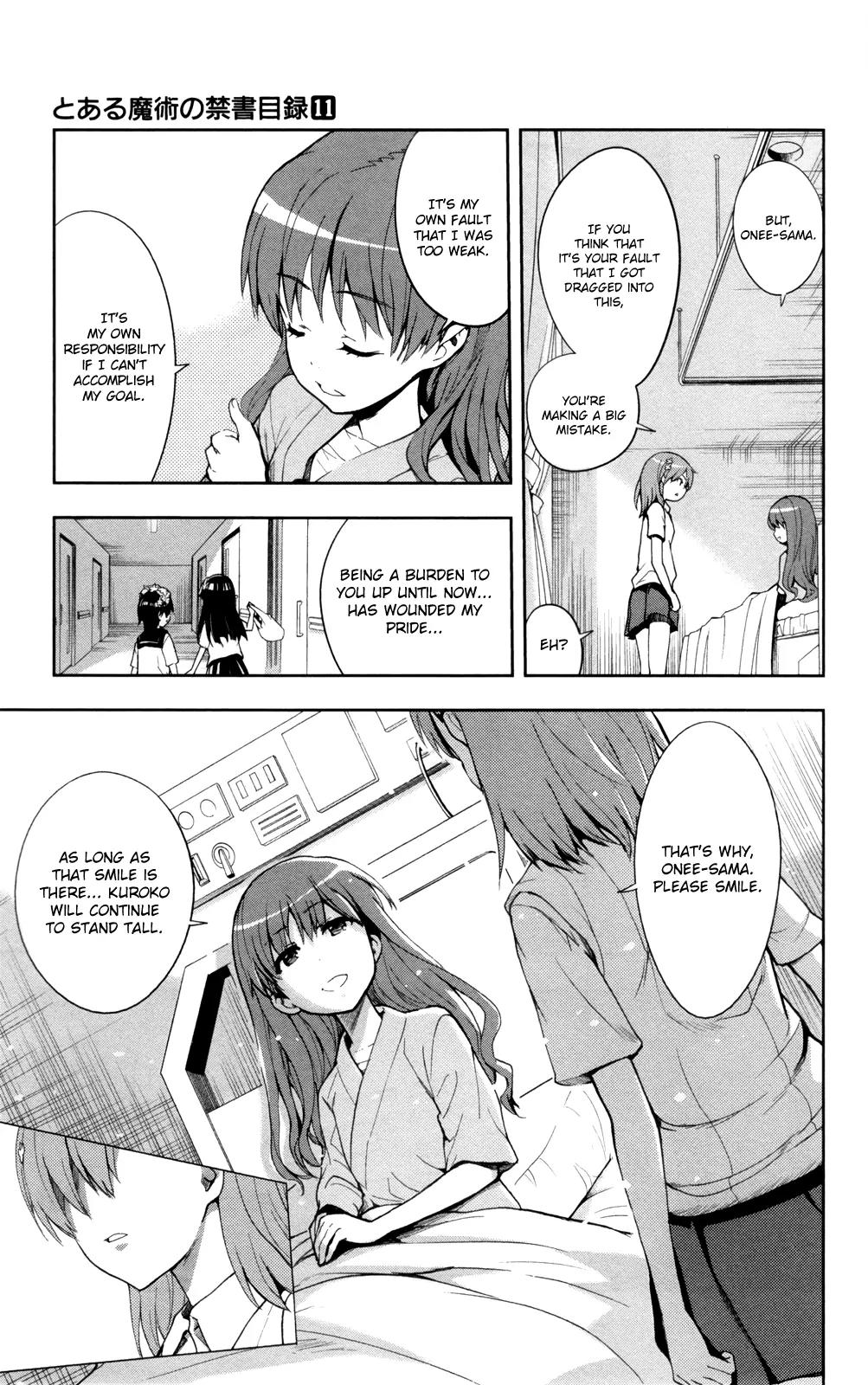 To Aru Majutsu no Kinsho Mokuroku Chapter 65 page 15 - Chapter 65: Promise (Part 2)