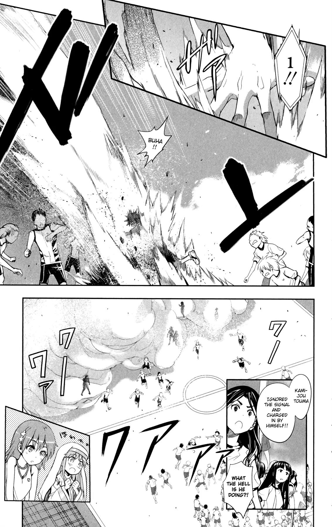 To Aru Majutsu no Kinsho Mokuroku Chapter 67 page 11 - Chapter 67: The First Event