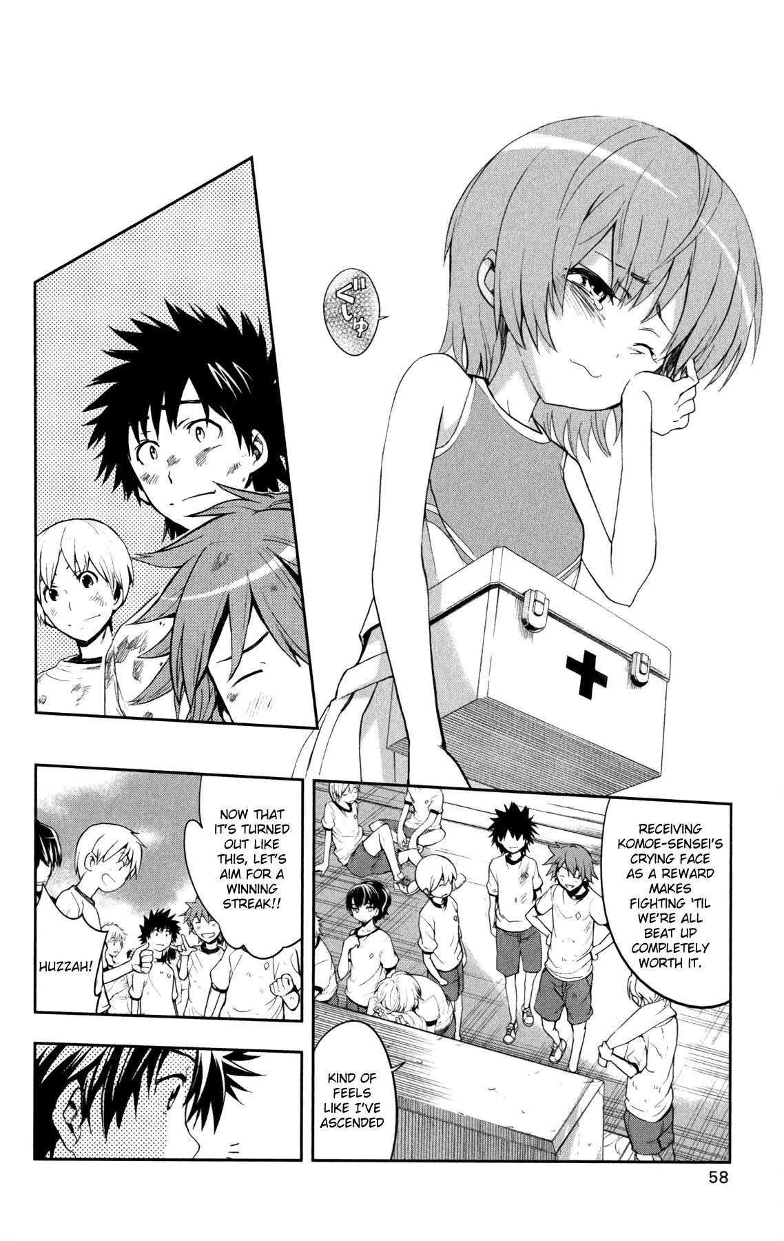 To Aru Majutsu no Kinsho Mokuroku Chapter 67 page 22 - Chapter 67: The First Event