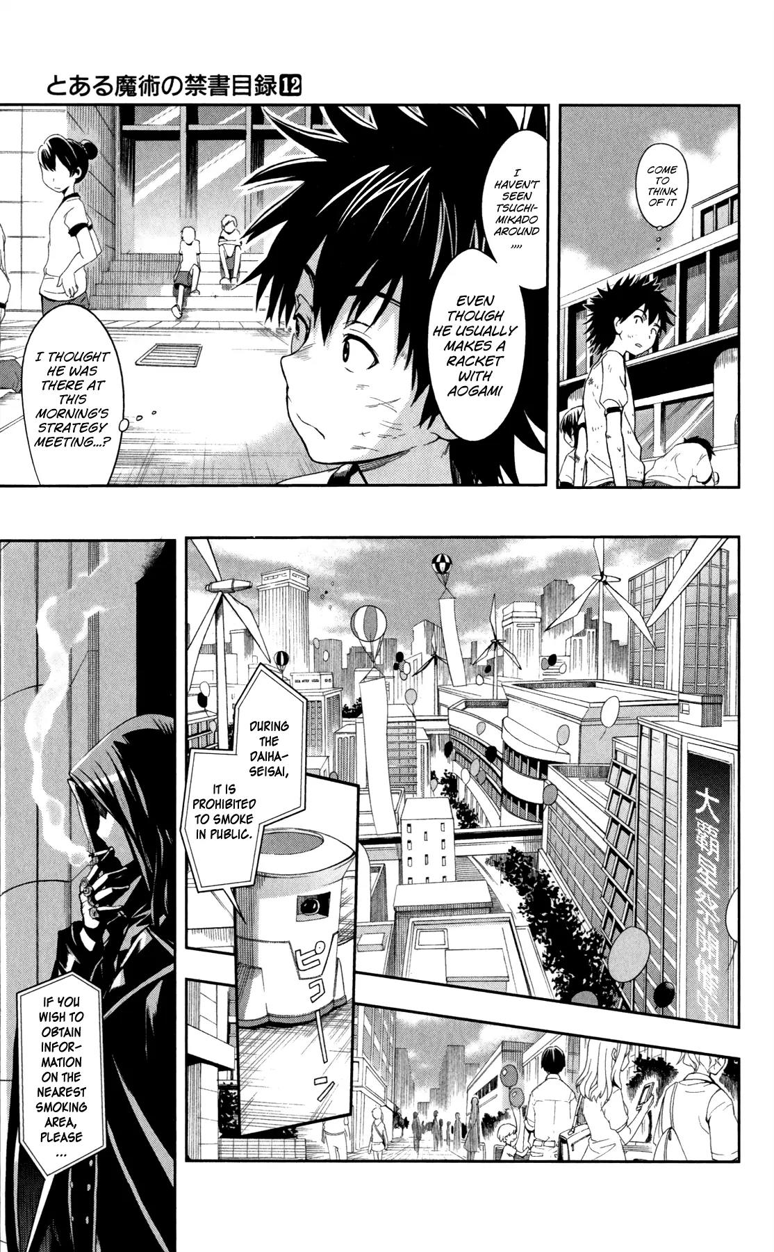 To Aru Majutsu no Kinsho Mokuroku Chapter 67 page 23 - Chapter 67: The First Event