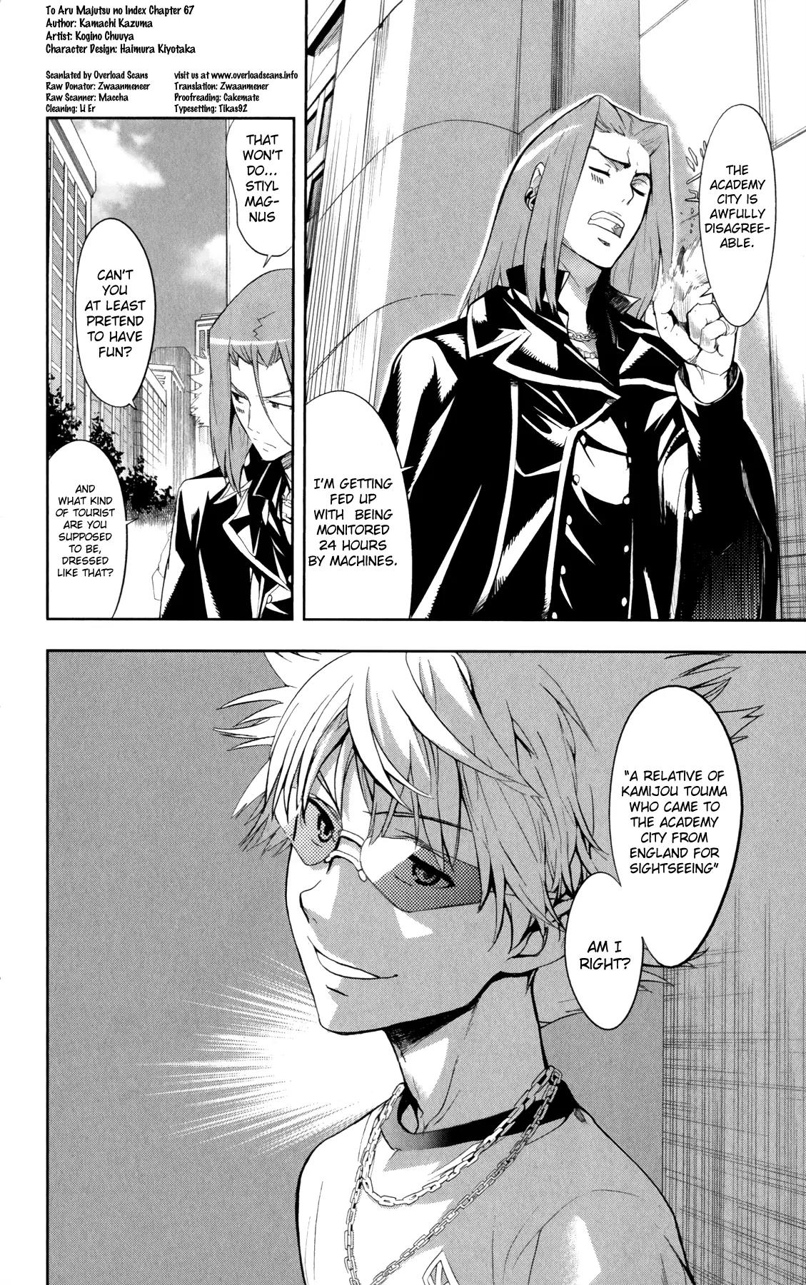 To Aru Majutsu no Kinsho Mokuroku Chapter 67 page 24 - Chapter 67: The First Event