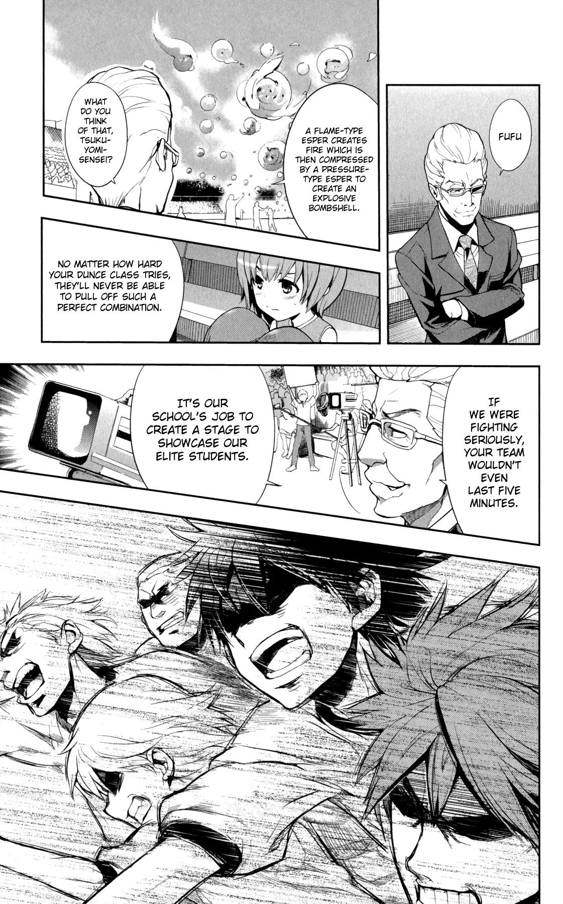 To Aru Majutsu no Kinsho Mokuroku Chapter 67 page 9 - Chapter 67: The First Event