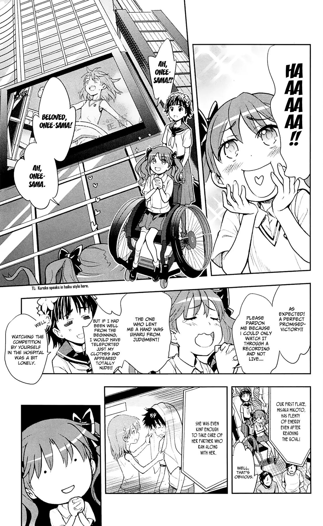 To Aru Majutsu no Kinsho Mokuroku Chapter 68 page 13 - Chapter 68: The Second Event