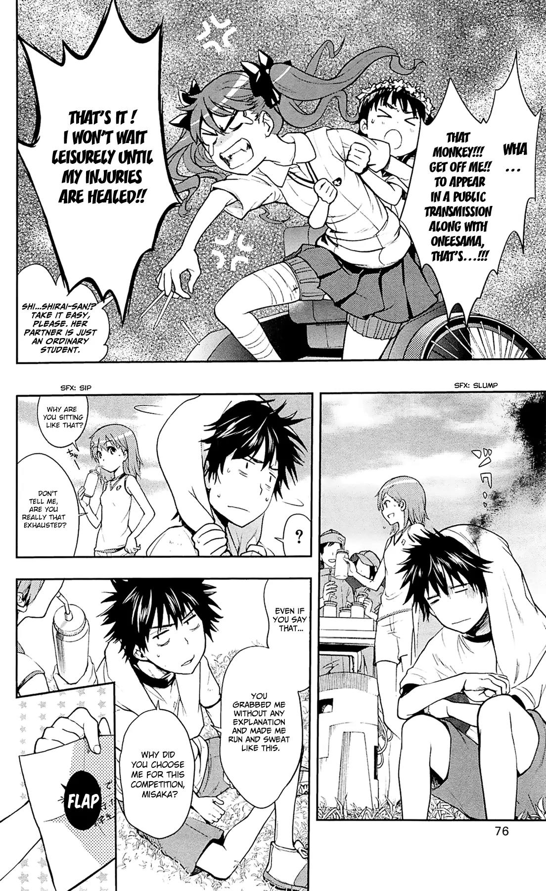 To Aru Majutsu no Kinsho Mokuroku Chapter 68 page 14 - Chapter 68: The Second Event