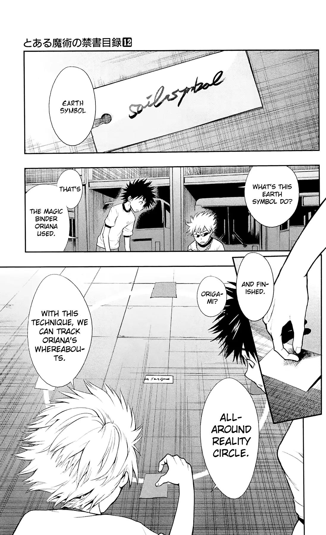 To Aru Majutsu no Kinsho Mokuroku Chapter 70 page 17 - Chapter 70: Shorthand (Part 1)