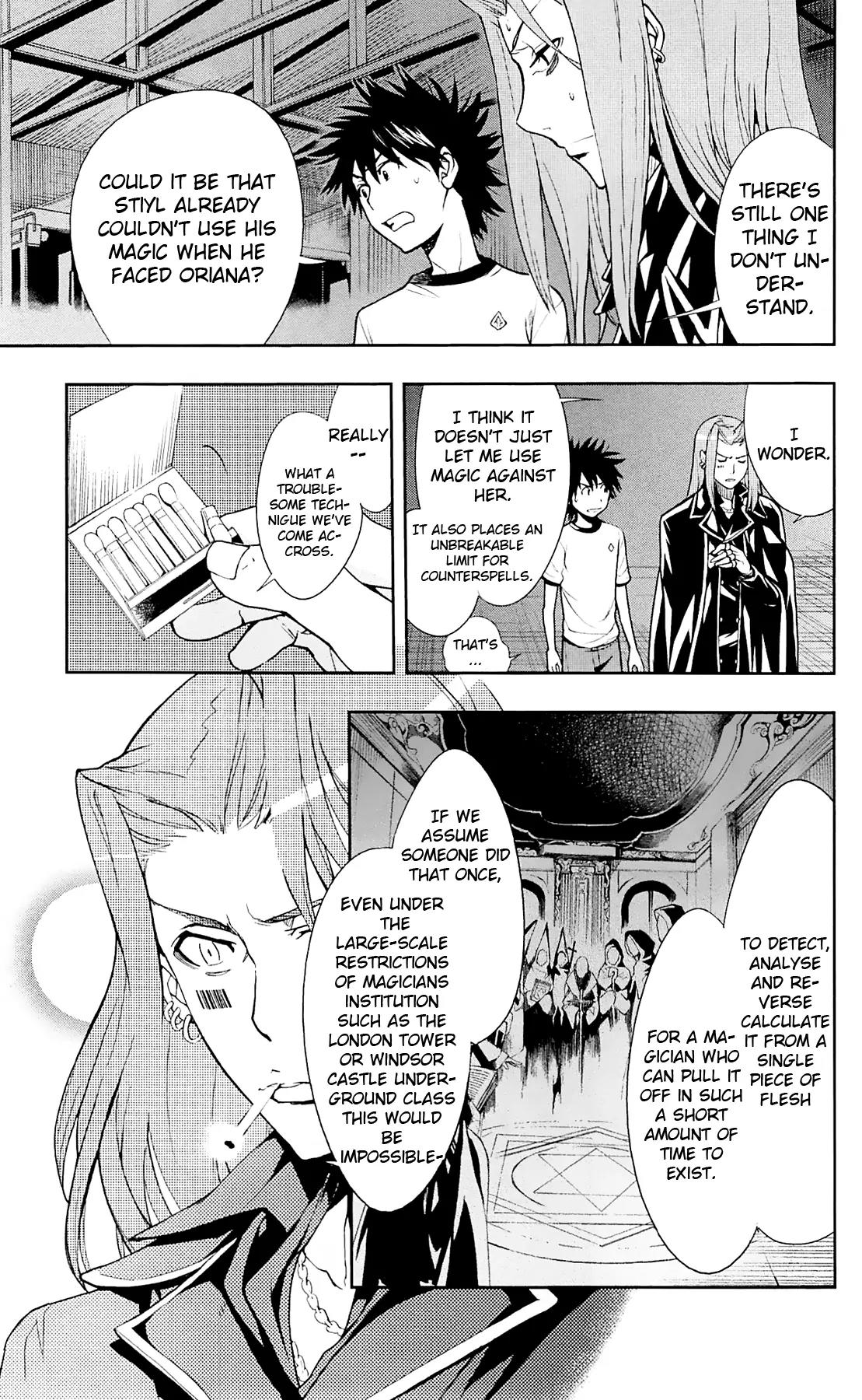 To Aru Majutsu no Kinsho Mokuroku Chapter 70 page 25 - Chapter 70: Shorthand (Part 1)