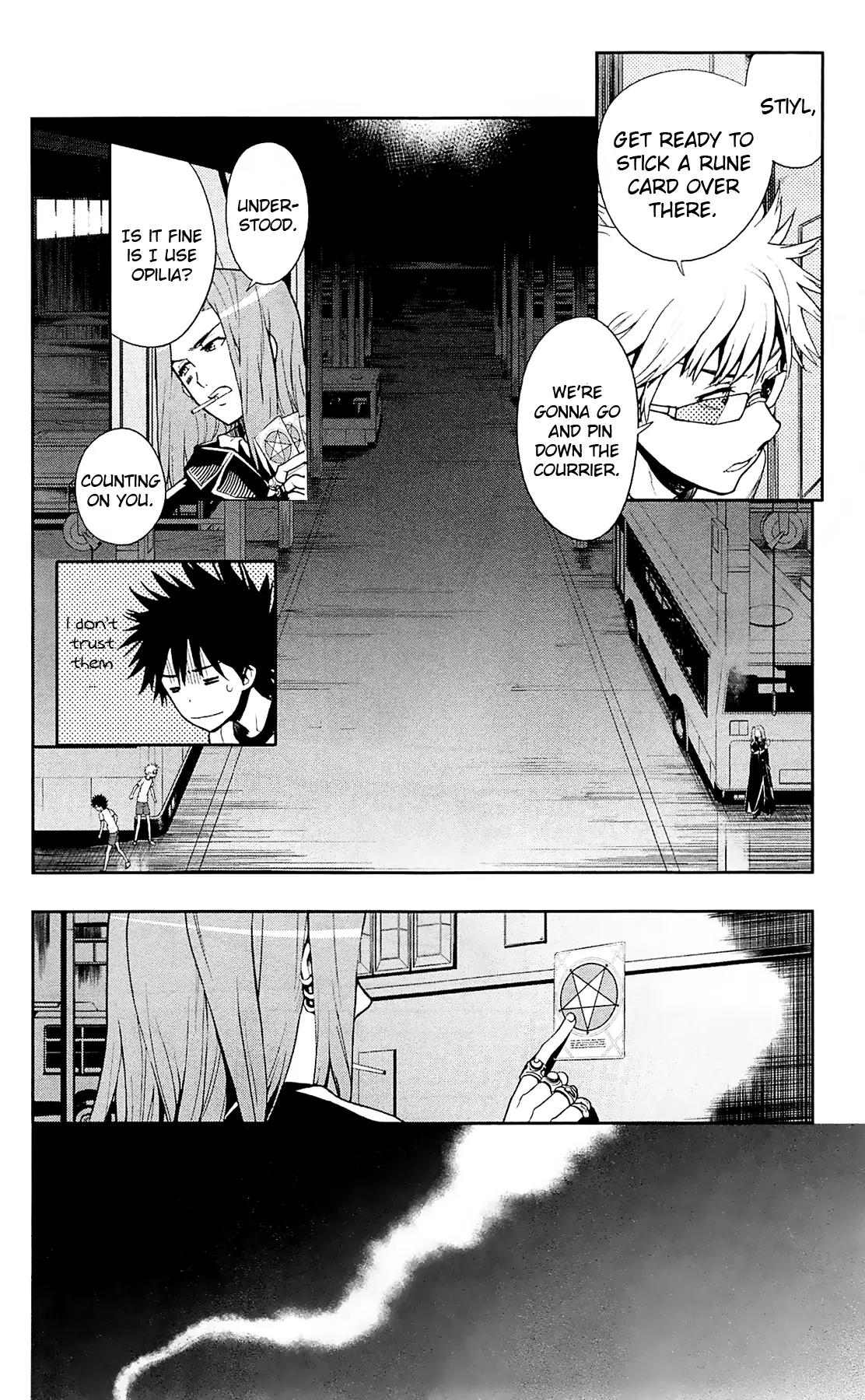 To Aru Majutsu no Kinsho Mokuroku Chapter 70 page 6 - Chapter 70: Shorthand (Part 1)