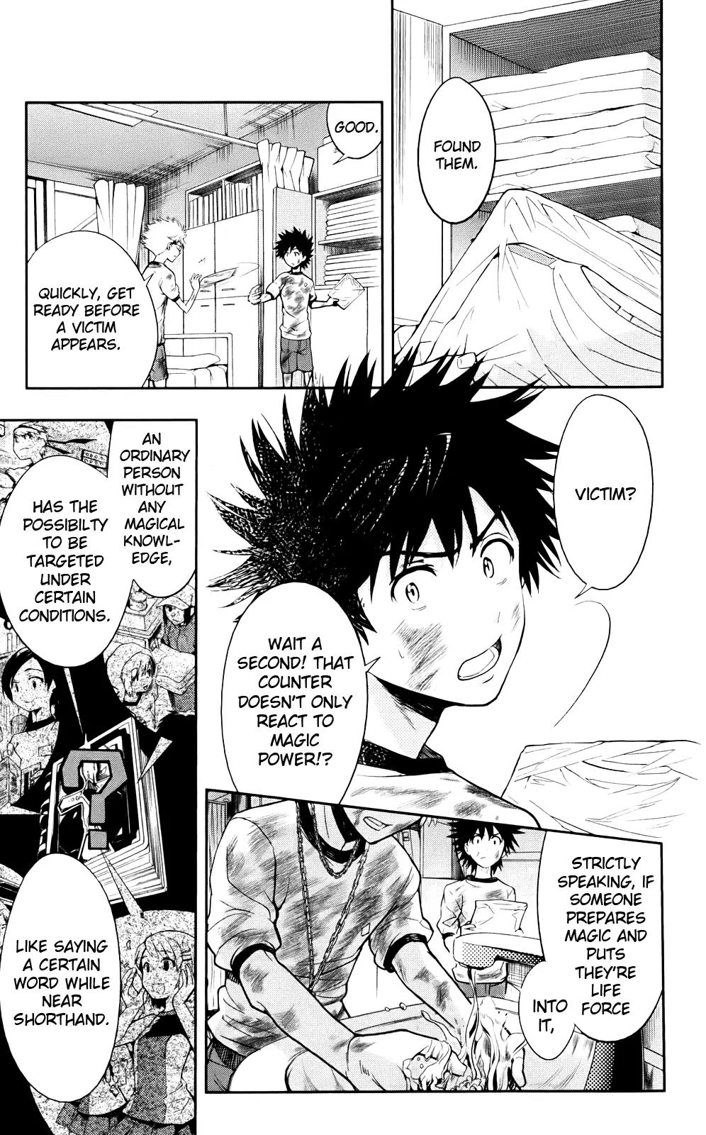 To Aru Majutsu no Kinsho Mokuroku Chapter 71 page 7 - Chapter 71: Shorthand (Part 2)