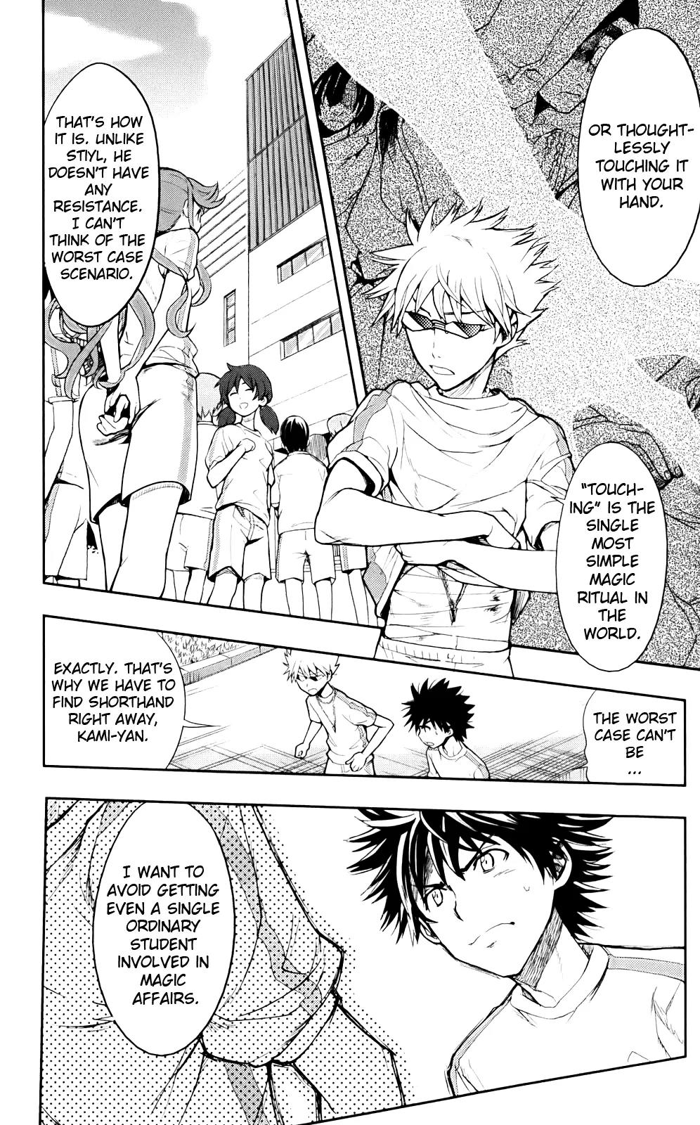 To Aru Majutsu no Kinsho Mokuroku Chapter 71 page 8 - Chapter 71: Shorthand (Part 2)