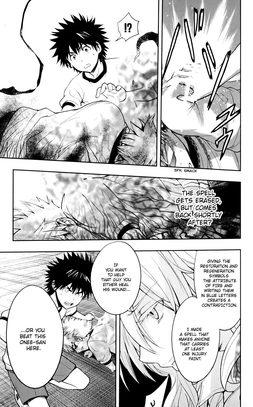 To Aru Majutsu no Kinsho Mokuroku Chapter 72 page 23 - Chapter 72: Shorthand (Part 3)