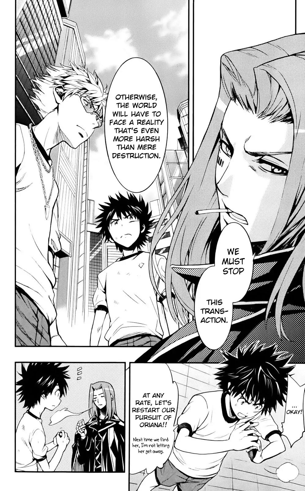 To Aru Majutsu no Kinsho Mokuroku Chapter 74 page 15 - Chapter 74: Transaction