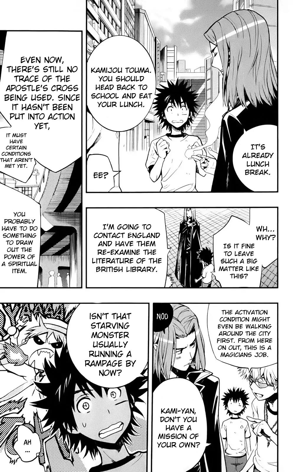 To Aru Majutsu no Kinsho Mokuroku Chapter 74 page 16 - Chapter 74: Transaction