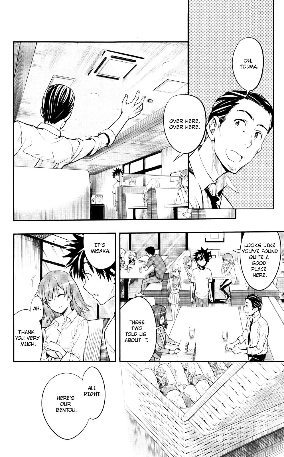 To Aru Majutsu no Kinsho Mokuroku Chapter 75 page 12 - Chapter 75: Lunch Break