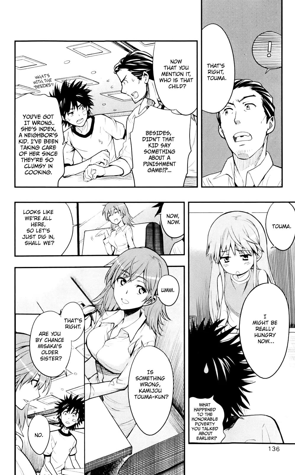 To Aru Majutsu no Kinsho Mokuroku Chapter 75 page 14 - Chapter 75: Lunch Break