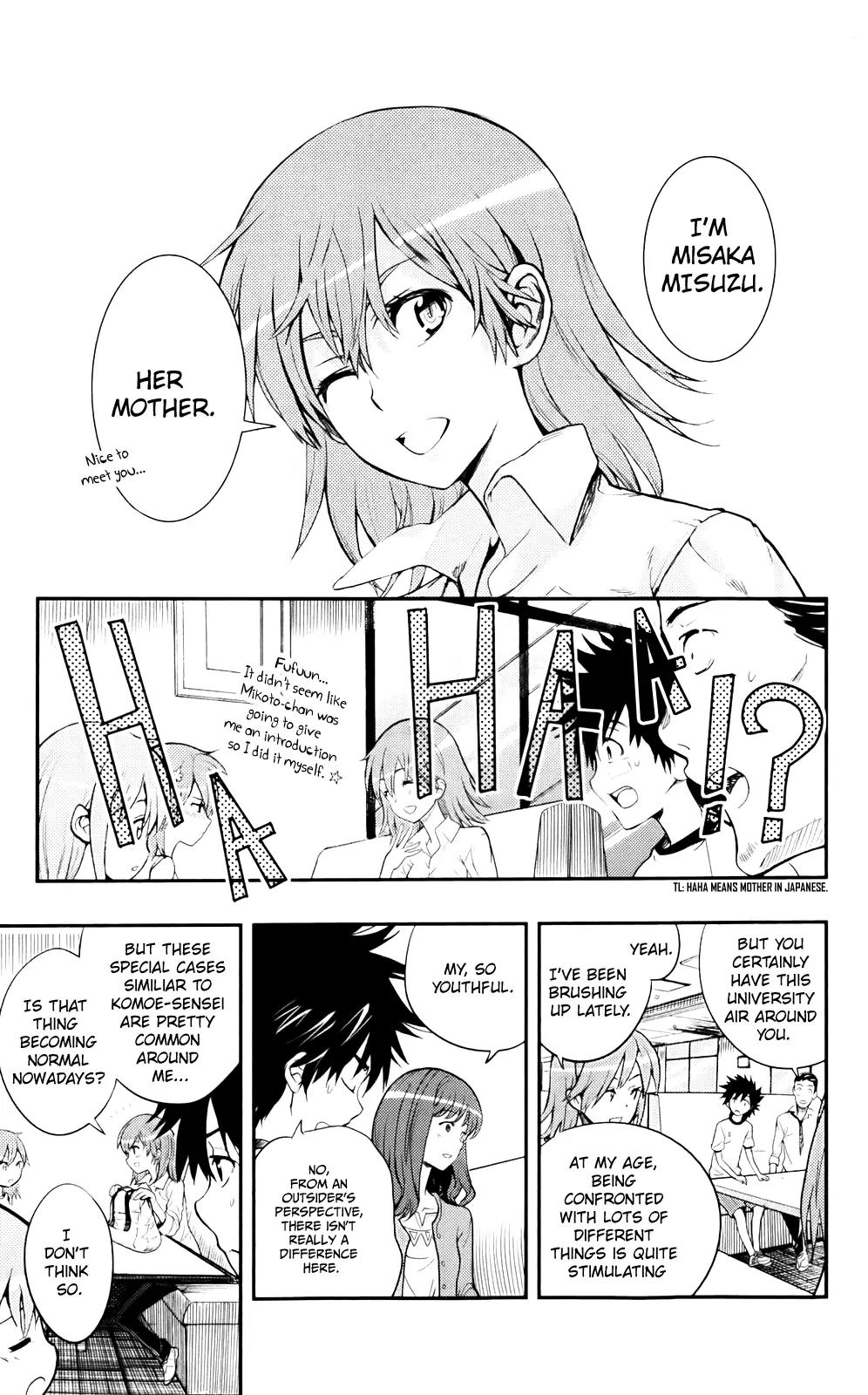 To Aru Majutsu no Kinsho Mokuroku Chapter 75 page 15 - Chapter 75: Lunch Break