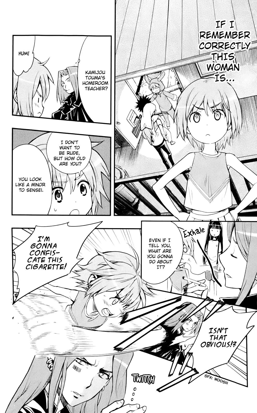To Aru Majutsu no Kinsho Mokuroku Chapter 75 page 22 - Chapter 75: Lunch Break