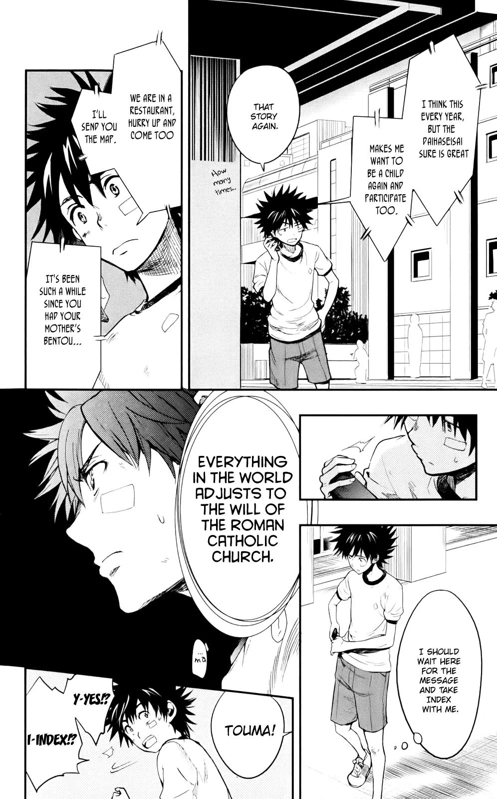 To Aru Majutsu no Kinsho Mokuroku Chapter 75 page 6 - Chapter 75: Lunch Break