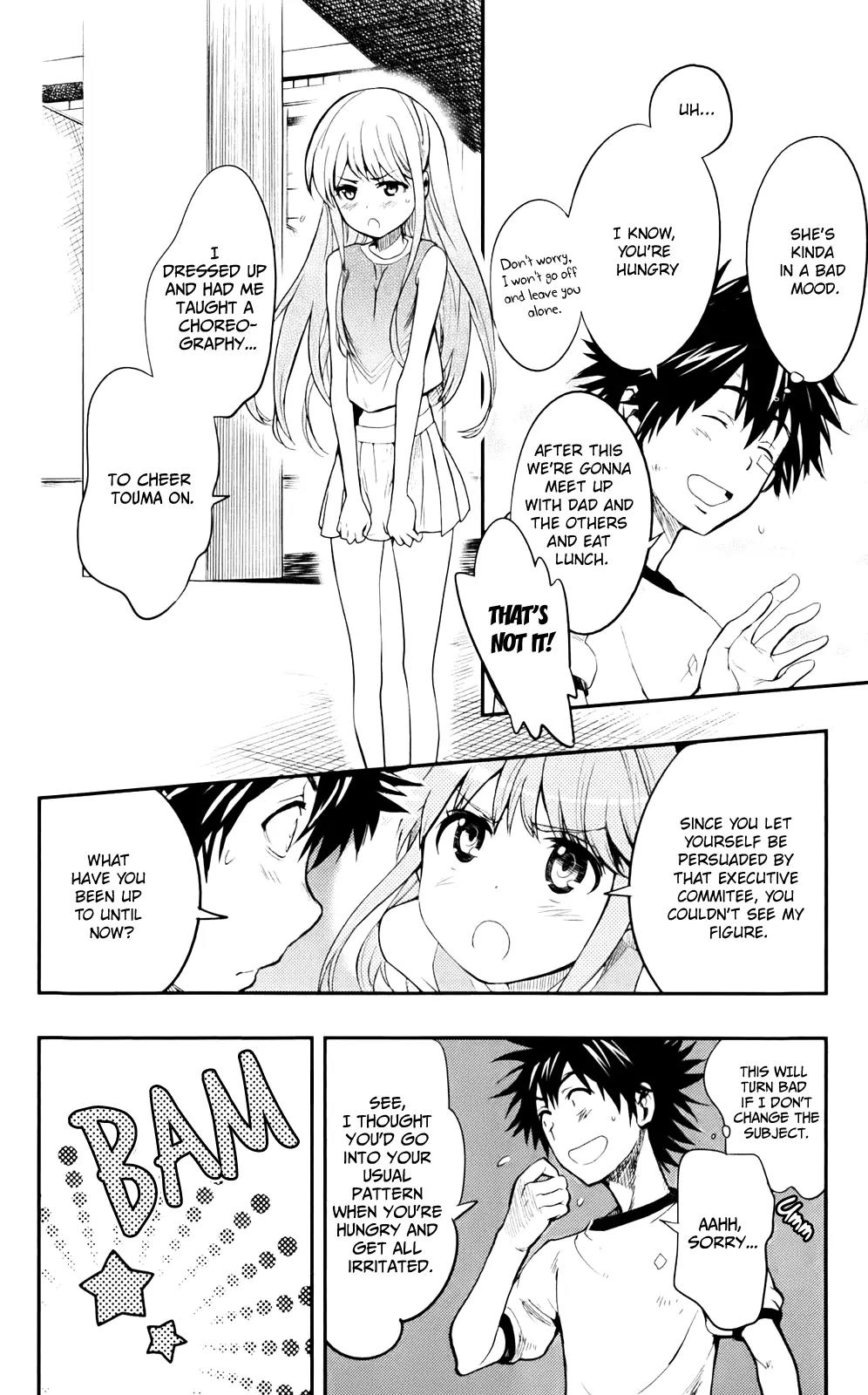 To Aru Majutsu no Kinsho Mokuroku Chapter 75 page 8 - Chapter 75: Lunch Break