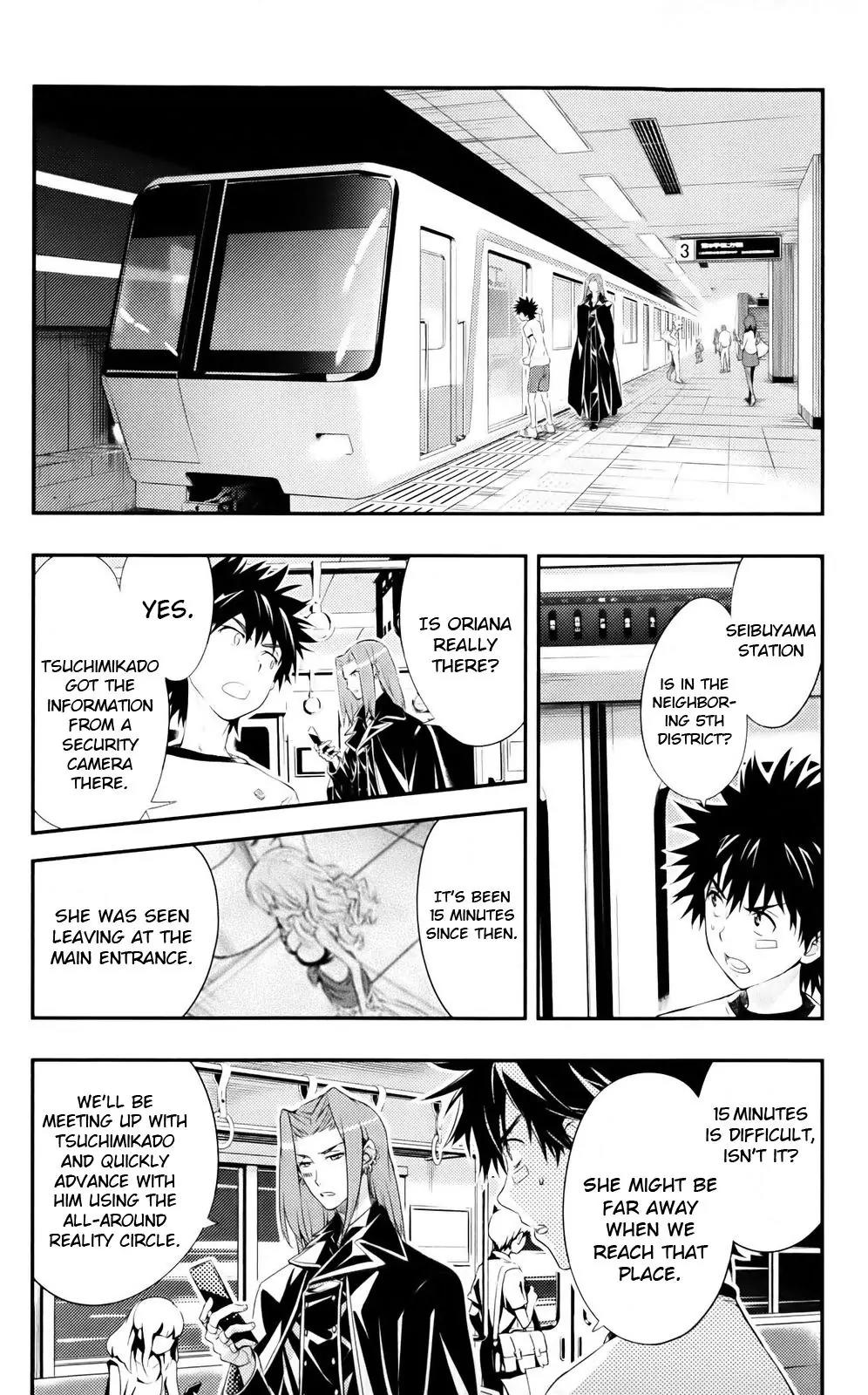To Aru Majutsu no Kinsho Mokuroku Chapter 76 page 21 - Chapter 76: Resume Pursuit
