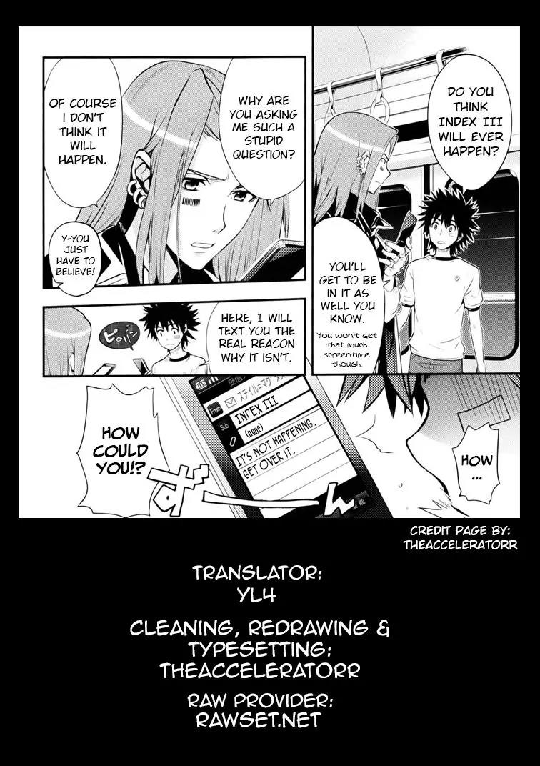 To Aru Majutsu no Kinsho Mokuroku Chapter 76 page 33 - Chapter 76: Resume Pursuit