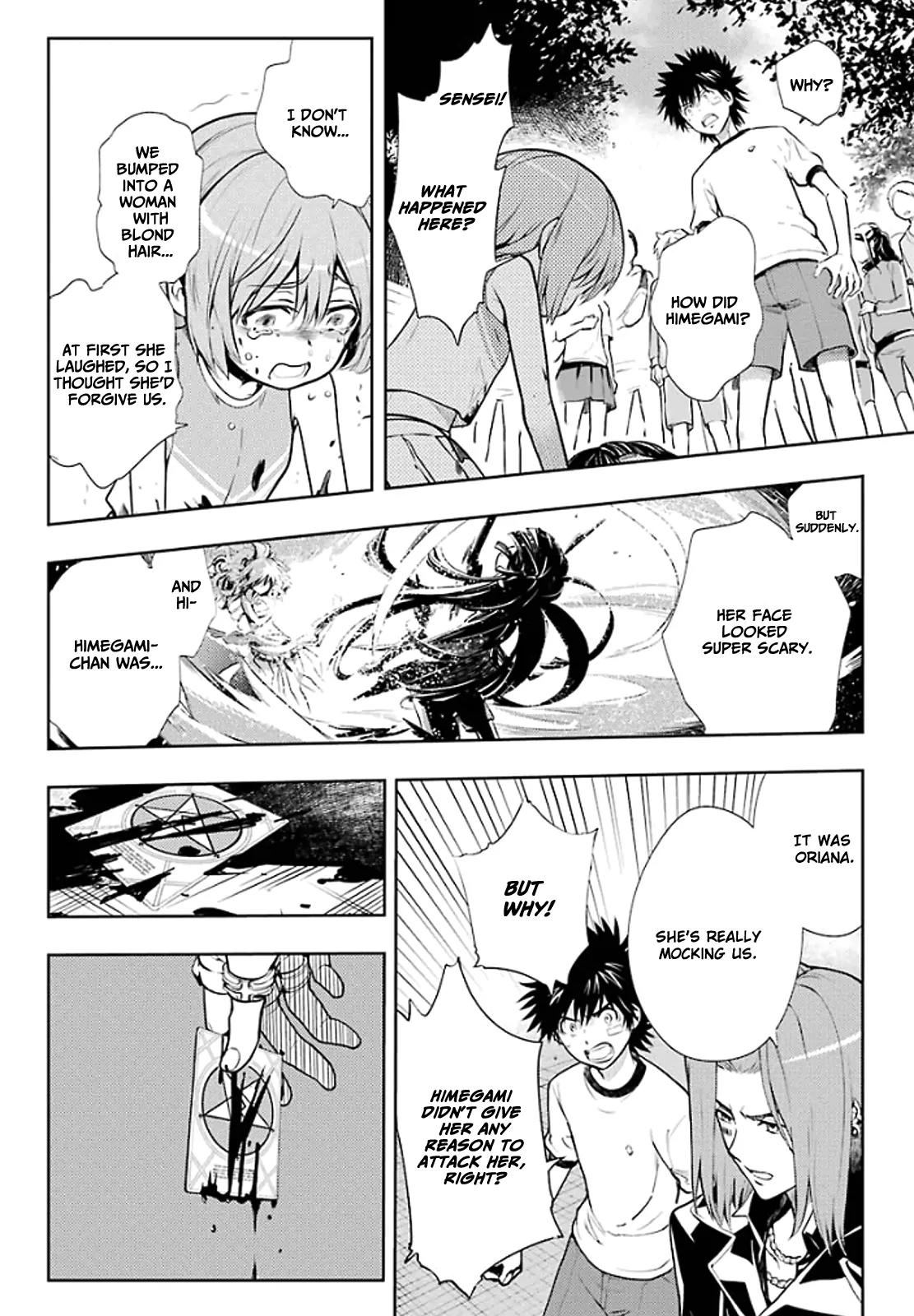 To Aru Majutsu no Kinsho Mokuroku Chapter 78 page 13 - Chapter 78: Until the Night Parade
