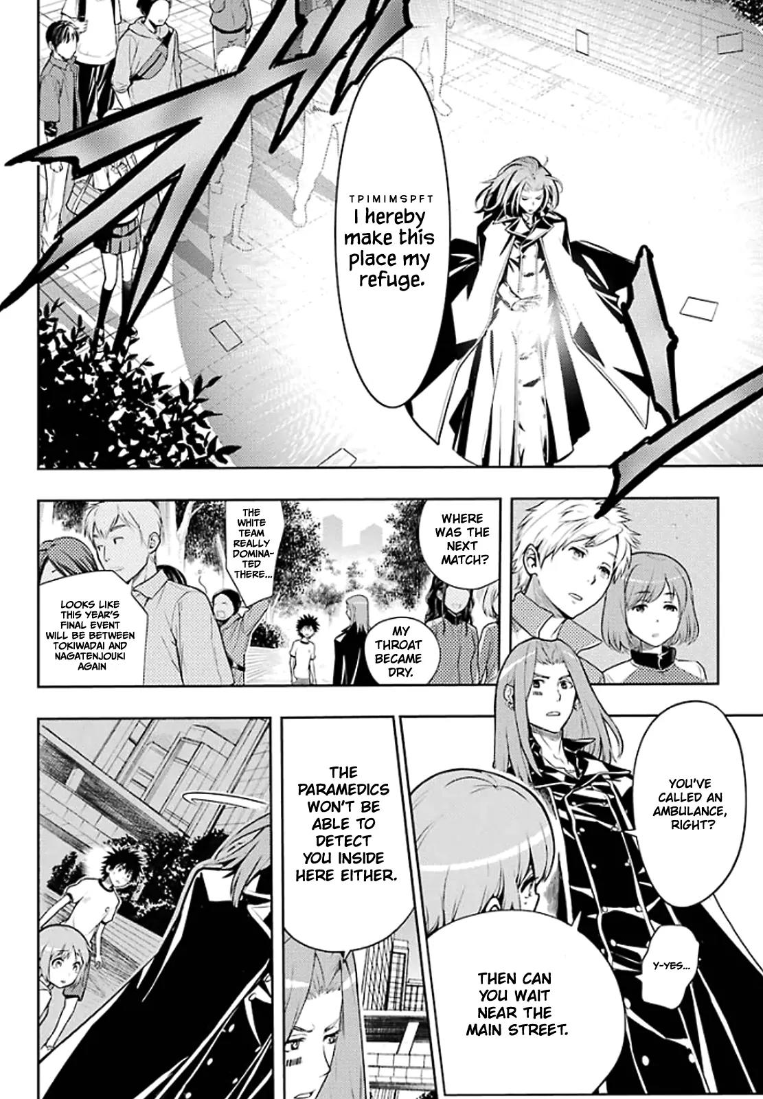 To Aru Majutsu no Kinsho Mokuroku Chapter 78 page 15 - Chapter 78: Until the Night Parade