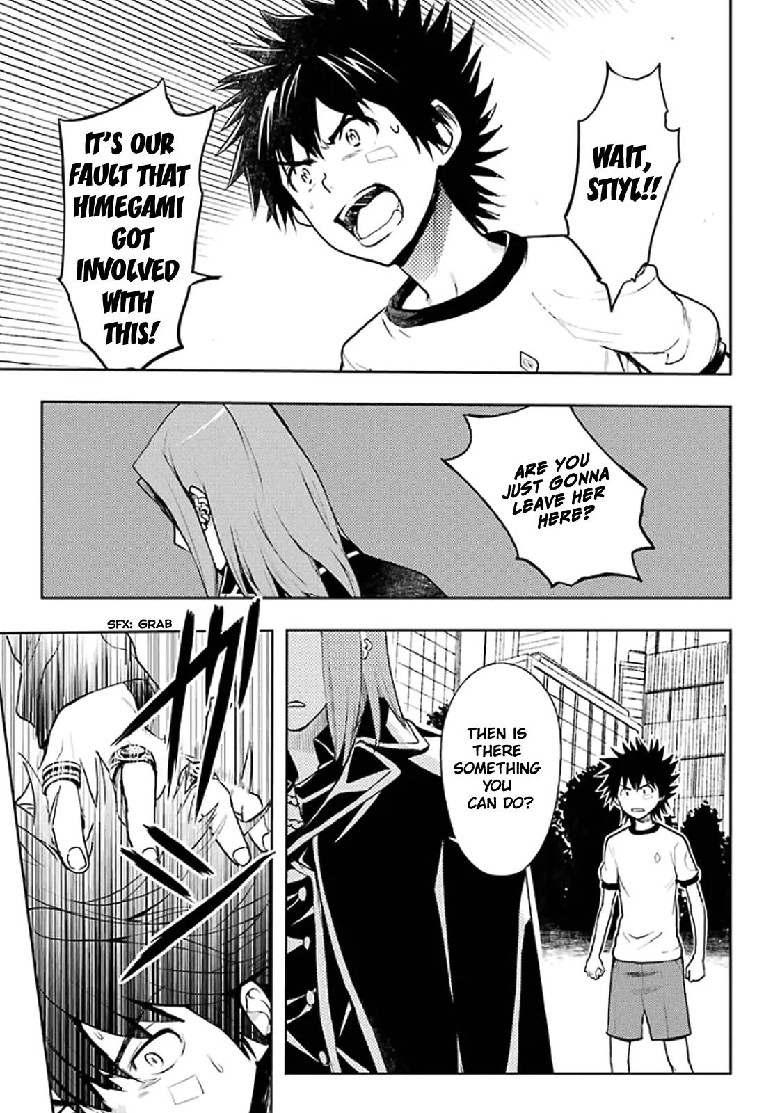To Aru Majutsu no Kinsho Mokuroku Chapter 78 page 16 - Chapter 78: Until the Night Parade