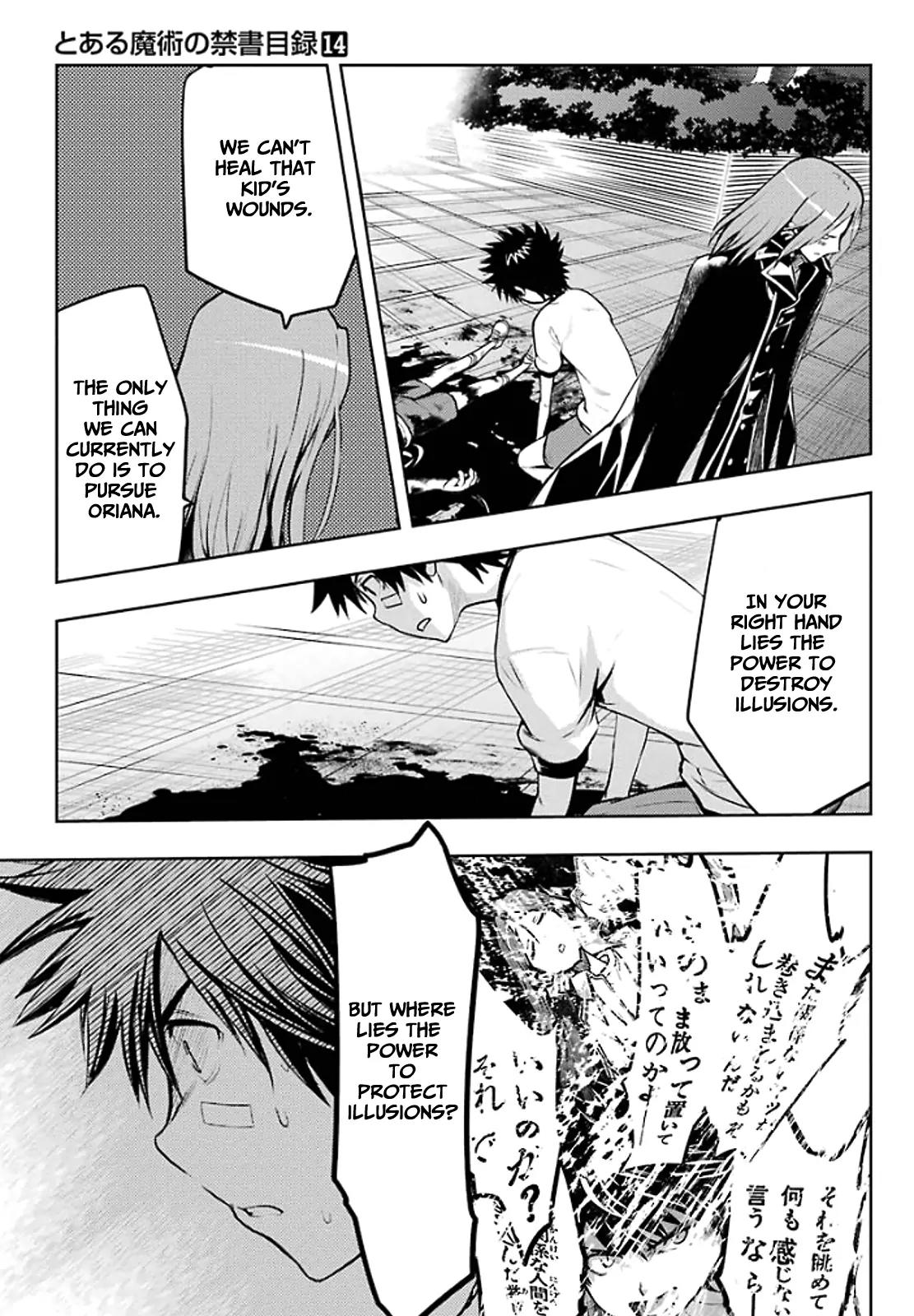 To Aru Majutsu no Kinsho Mokuroku Chapter 78 page 18 - Chapter 78: Until the Night Parade