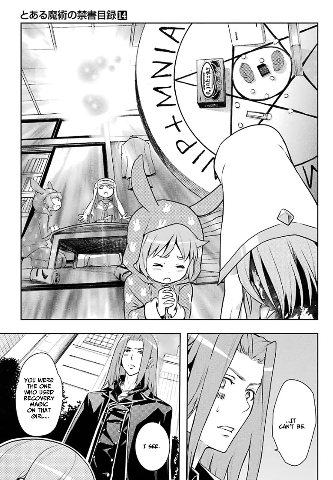 To Aru Majutsu no Kinsho Mokuroku Chapter 78 page 22 - Chapter 78: Until the Night Parade