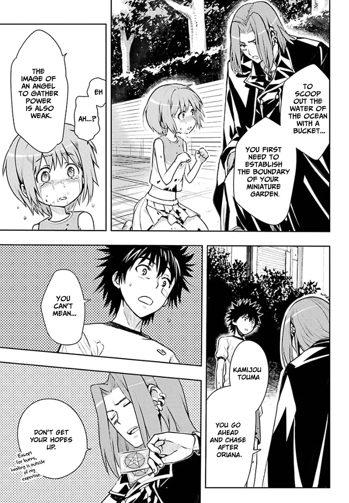To Aru Majutsu no Kinsho Mokuroku Chapter 78 page 24 - Chapter 78: Until the Night Parade