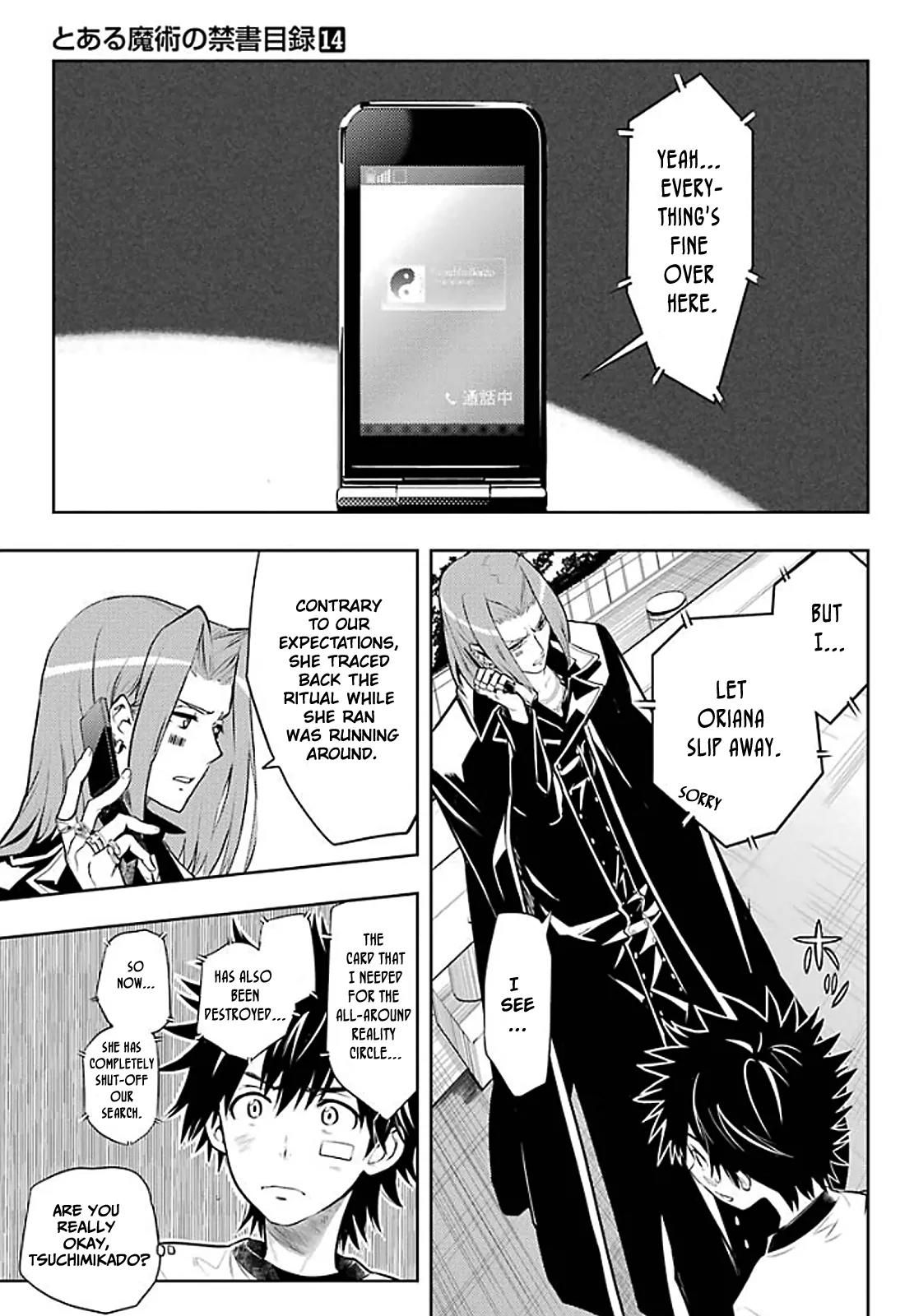 To Aru Majutsu no Kinsho Mokuroku Chapter 78 page 8 - Chapter 78: Until the Night Parade