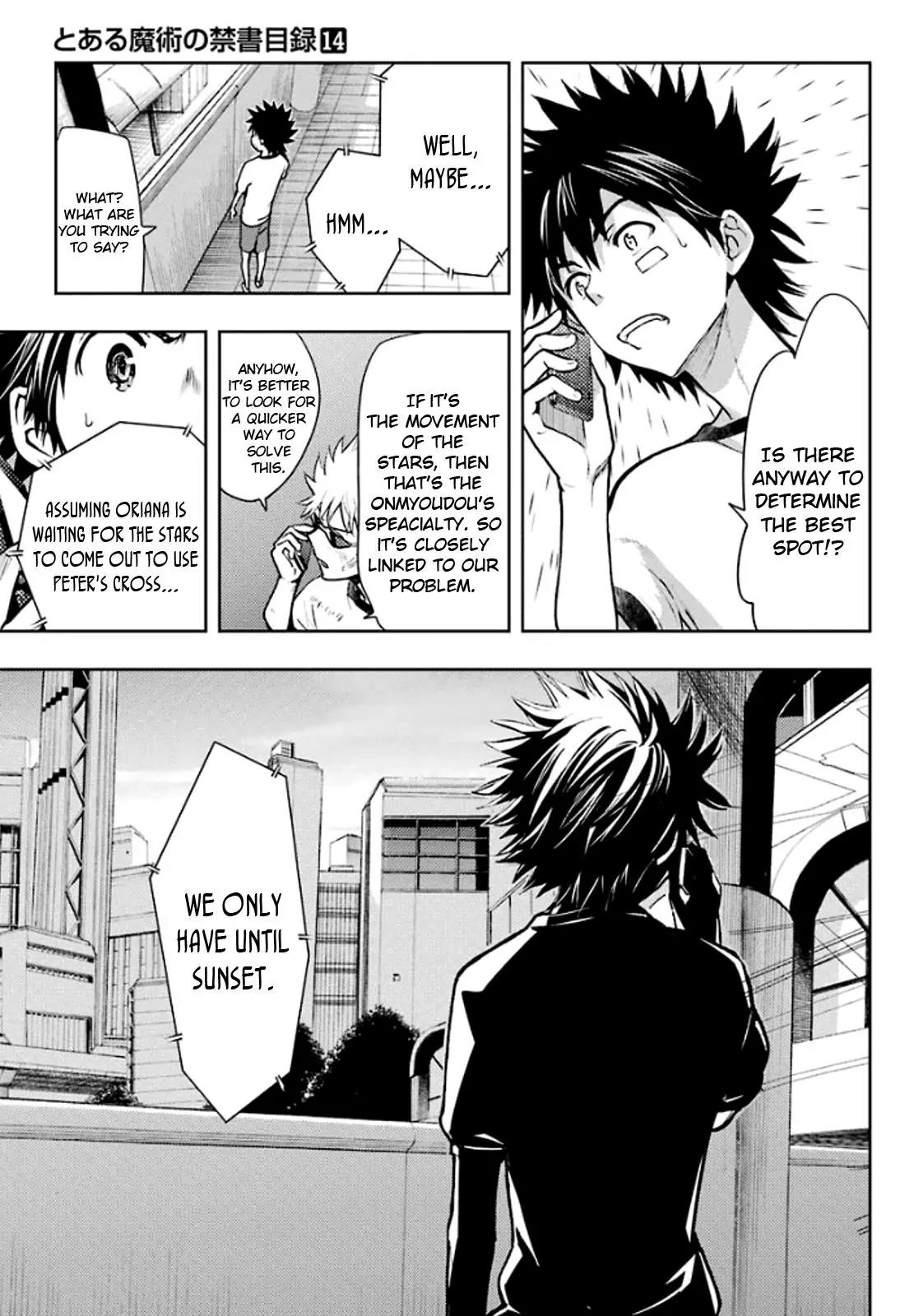 To Aru Majutsu no Kinsho Mokuroku Chapter 79 page 13 - Chapter 79: Condition to Start the Operation