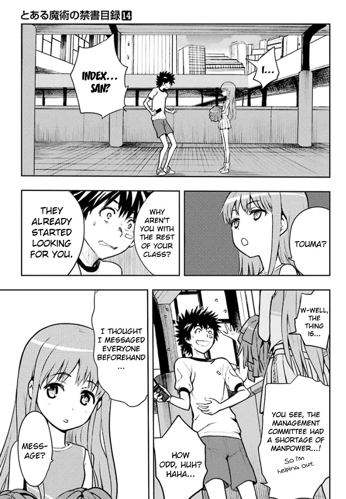 To Aru Majutsu no Kinsho Mokuroku Chapter 79 page 15 - Chapter 79: Condition to Start the Operation
