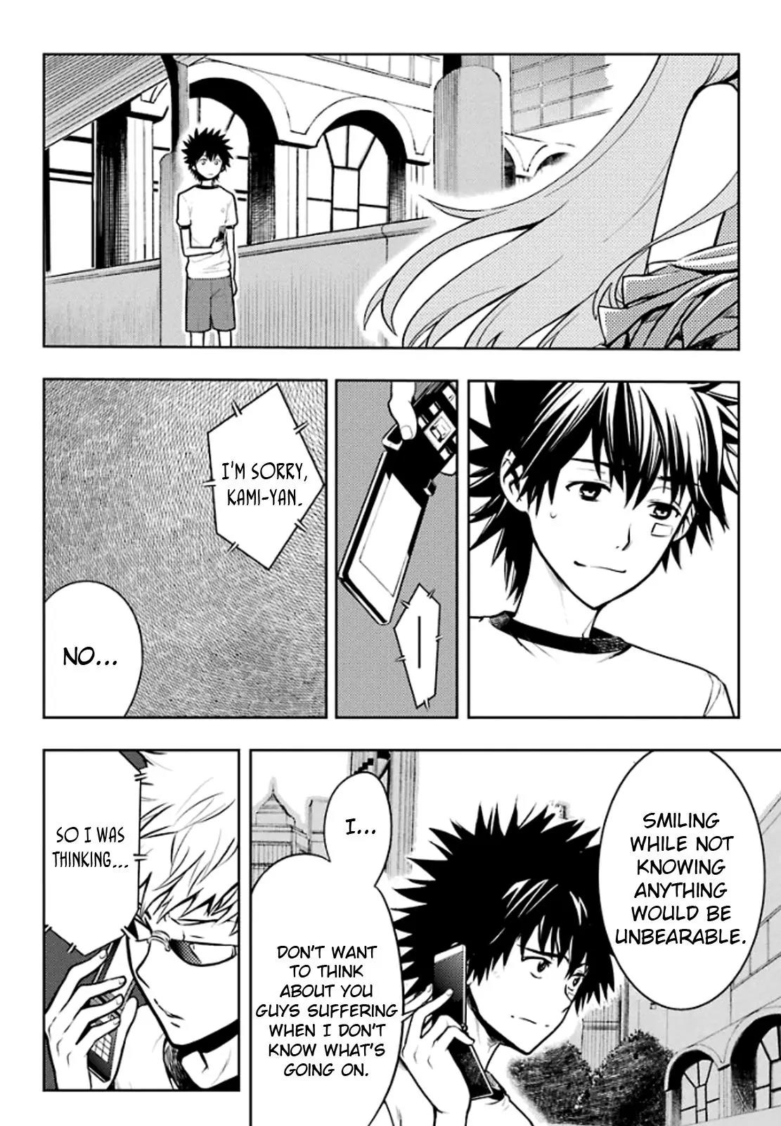 To Aru Majutsu no Kinsho Mokuroku Chapter 79 page 18 - Chapter 79: Condition to Start the Operation