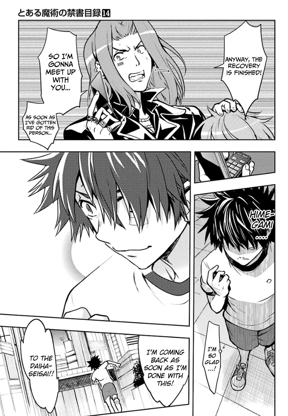 To Aru Majutsu no Kinsho Mokuroku Chapter 79 page 23 - Chapter 79: Condition to Start the Operation